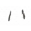 Jeu de 4 plaquettes de frein avant BOSCH 0 986 424 134 - Visuel 2