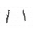 Jeu de 4 plaquettes de frein avant BOSCH 0 986 424 144 - Visuel 2