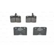 Jeu de 4 plaquettes de frein avant BOSCH 0 986 424 144 - Visuel 3