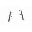 Jeu de 4 plaquettes de frein avant BOSCH 0 986 424 176 - Visuel 2