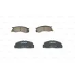 Jeu de 4 plaquettes de frein avant BOSCH 0 986 424 183 - Visuel 3