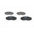 Jeu de 4 plaquettes de frein avant BOSCH 0 986 424 204 - Visuel 1