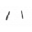 Jeu de 4 plaquettes de frein avant BOSCH 0 986 424 204 - Visuel 2