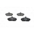 Jeu de 4 plaquettes de frein avant BOSCH 0 986 424 214 - Visuel 3