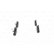 Jeu de 4 plaquettes de frein avant BOSCH 0 986 424 218 - Visuel 2