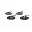 Jeu de 4 plaquettes de frein avant BOSCH 0 986 424 223 - Visuel 3