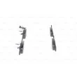 Jeu de 4 plaquettes de frein avant BOSCH 0 986 424 246 - Visuel 2