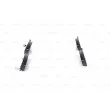 Jeu de 4 plaquettes de frein avant BOSCH 0 986 424 251 - Visuel 2