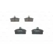 Jeu de 4 plaquettes de frein avant BOSCH 0 986 424 274 - Visuel 1
