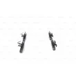 Jeu de 4 plaquettes de frein avant BOSCH 0 986 424 284 - Visuel 2