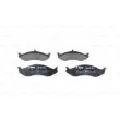 Jeu de 4 plaquettes de frein avant BOSCH 0 986 424 284 - Visuel 3