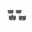 Jeu de 4 plaquettes de frein avant BOSCH 0 986 424 287 - Visuel 1