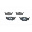 Jeu de 4 plaquettes de frein avant BOSCH 0 986 424 347 - Visuel 3
