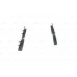 Jeu de 4 plaquettes de frein avant BOSCH 0 986 424 351 - Visuel 2