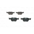 Jeu de 4 plaquettes de frein avant BOSCH 0 986 424 351 - Visuel 3