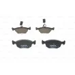 Jeu de 4 plaquettes de frein avant BOSCH 0 986 424 352 - Visuel 3