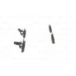 Jeu de 4 plaquettes de frein avant BOSCH 0 986 424 359 - Visuel 2
