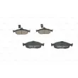 Jeu de 4 plaquettes de frein avant BOSCH 0 986 424 359 - Visuel 3