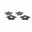 Jeu de 4 plaquettes de frein avant BOSCH 0 986 424 360 - Visuel 1