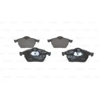 Jeu de 4 plaquettes de frein avant BOSCH 0 986 424 360