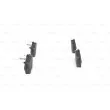 Jeu de 4 plaquettes de frein avant BOSCH 0 986 424 360 - Visuel 2