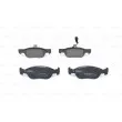 Jeu de 4 plaquettes de frein avant BOSCH 0 986 424 362 - Visuel 3