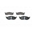 Jeu de 4 plaquettes de frein avant BOSCH 0 986 424 363 - Visuel 3