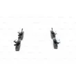 Jeu de 4 plaquettes de frein avant BOSCH 0 986 424 364 - Visuel 2