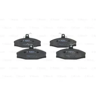 Jeu de 4 plaquettes de frein avant BOSCH 0 986 424 373