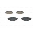 Jeu de 4 plaquettes de frein avant BOSCH 0 986 424 382 - Visuel 3