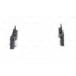 Jeu de 4 plaquettes de frein avant BOSCH 0 986 424 411 - Visuel 2