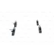 Jeu de 4 plaquettes de frein avant BOSCH 0 986 424 416 - Visuel 2