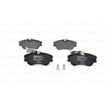 Jeu de 4 plaquettes de frein avant BOSCH 0 986 424 451