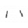 Jeu de 4 plaquettes de frein avant BOSCH 0 986 424 453 - Visuel 2