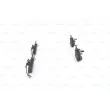 Jeu de 4 plaquettes de frein avant BOSCH 0 986 424 456 - Visuel 2