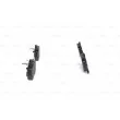 Jeu de 4 plaquettes de frein avant BOSCH 0 986 424 457 - Visuel 2