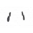 Jeu de 4 plaquettes de frein avant BOSCH 0 986 424 460 - Visuel 2