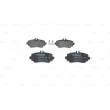 Jeu de 4 plaquettes de frein avant BOSCH 0 986 424 469 - Visuel 3