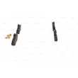 Jeu de 4 plaquettes de frein avant BOSCH 0 986 424 470 - Visuel 2