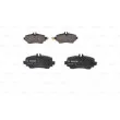 Jeu de 4 plaquettes de frein avant BOSCH 0 986 424 470 - Visuel 3