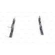 Jeu de 4 plaquettes de frein avant BOSCH 0 986 424 471 - Visuel 2