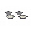 Jeu de 4 plaquettes de frein avant BOSCH 0 986 424 481 - Visuel 3