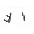 Jeu de 4 plaquettes de frein avant BOSCH 0 986 424 482 - Visuel 2