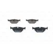 Jeu de 4 plaquettes de frein arrière BOSCH 0 986 424 484 - Visuel 3