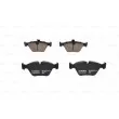 Jeu de 4 plaquettes de frein avant BOSCH 0 986 424 485 - Visuel 1