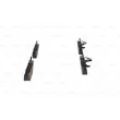 Jeu de 4 plaquettes de frein avant BOSCH 0 986 424 485 - Visuel 2