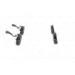 Jeu de 4 plaquettes de frein avant BOSCH 0 986 424 507 - Visuel 2