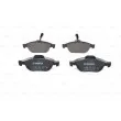 Jeu de 4 plaquettes de frein avant BOSCH 0 986 424 507 - Visuel 3