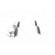 Jeu de 4 plaquettes de frein avant BOSCH 0 986 424 511 - Visuel 2