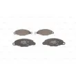 Jeu de 4 plaquettes de frein avant BOSCH 0 986 424 511 - Visuel 3